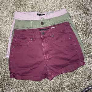 Aeropostale High Waisted Shorts LOT